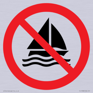 Prohibition: No sailing